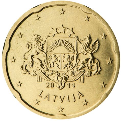 20 centesimi lettonia 2014